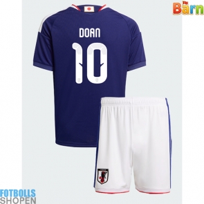 Billiga Japan Ritsu Doan #10 Hemmatröja Barn VM 2026 Kortärmad (+ Korta byxor)